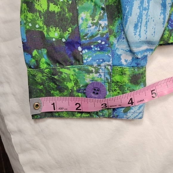 Artscape women's long sleeved button down shirt size XL - Picture 11 of 12